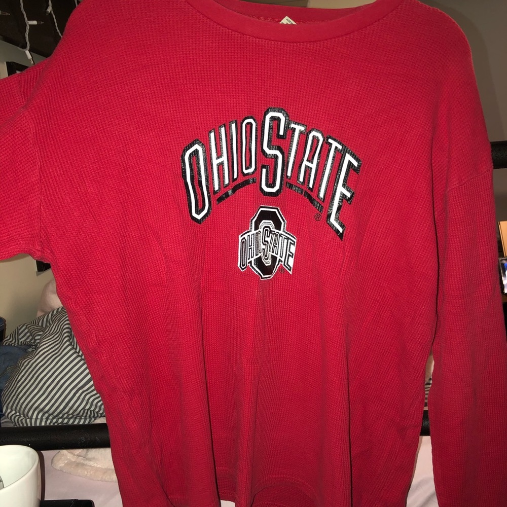 Large thermal Ohio State University long sleeve